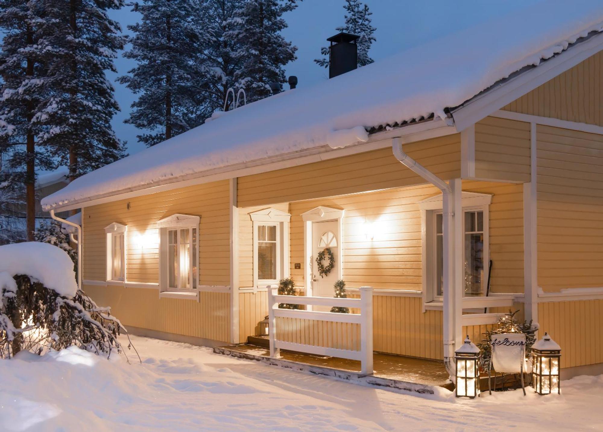 Arctic Circle Home Close To Santa'S Village Rovaniemi Exterior foto